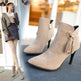 autumn and winter women's new short boots, high heels, high heels, women's shoes, Martin boots and European boots - EX-STOCK CANADA