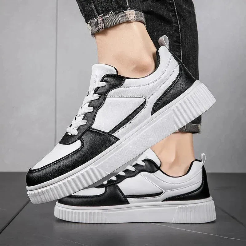 Autumn New Breathable White Shoes For Students Trendy All-Match Platform Sports Casual sneakers for men - EX-STOCK CANADA