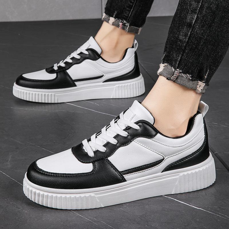 Autumn New Breathable White Shoes For Students Trendy All-Match Platform Sports Casual sneakers for men - EX-STOCK CANADA