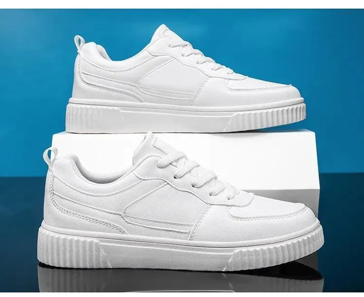 Autumn New Breathable White Shoes For Students Trendy All-Match Platform Sports Casual sneakers for men - EX-STOCK CANADA