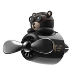 Aviator Bears Car Air Outlet Aromatherapy Ornaments - EX-STOCK CANADA