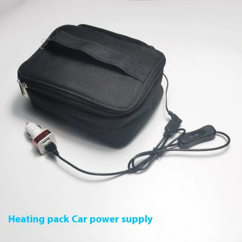 USB Heating Lunch Outdoor Bento Thermal Bag Convenient And Easy To Carry