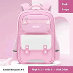 Reduce Burden And Protect The Spine With Ultra Light Weight Children's Shoulder School Backpack  Girl and Boy Children Bookbag School bag