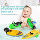 Baby Color Cognition Yacht Speedboat Sailing Motor Boat Summer Water Bath Toys - EX-STOCK CANADA
