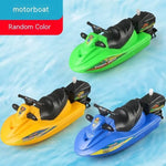 Baby Color Cognition Yacht Speedboat Sailing Motor Boat Summer Water Bath Toys - EX-STOCK CANADA