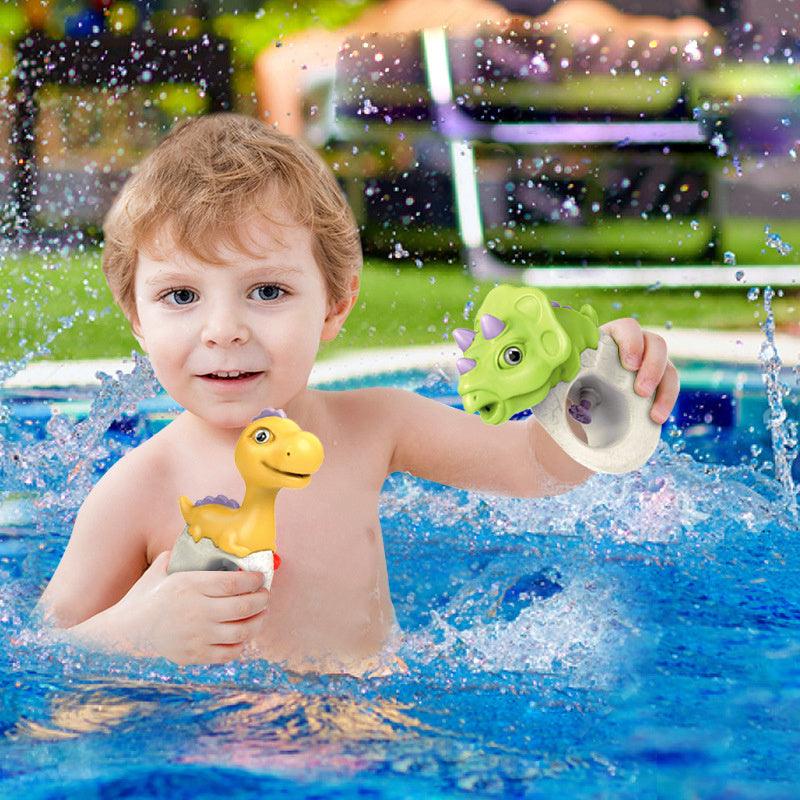 Baby Dinosaur Water Gun Toys For Kids Summer Beach Squirt Blaster Pistol Spray Bath Swim Game Toy For Children Shower Tool - EX-STOCK CANADA