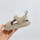 Baby Leisure Simple Pure Color Puff Beach Shoes - EX-STOCK CANADA