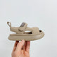 Baby Leisure Simple Pure Color Puff Beach Shoes - EX-STOCK CANADA