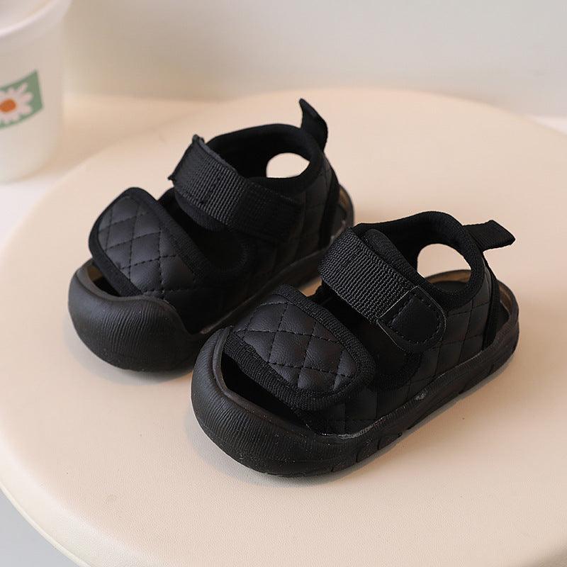 Baby Shoes Closed Toe Sandals Soft Bottom Toddler Shoes - EX-STOCK CANADA