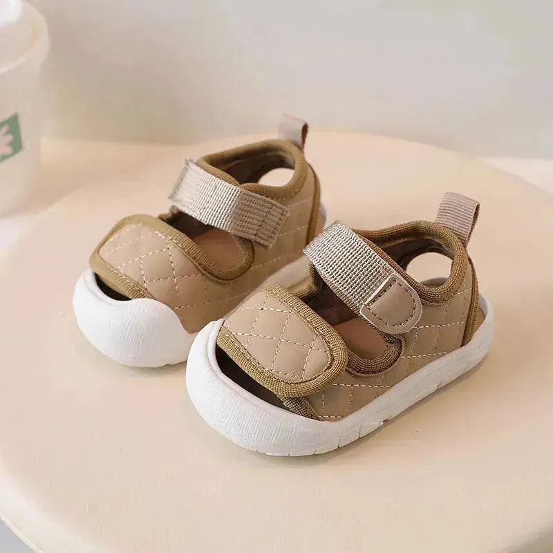 Baby Shoes Closed Toe Sandals Soft Bottom Toddler Shoes - EX-STOCK CANADA