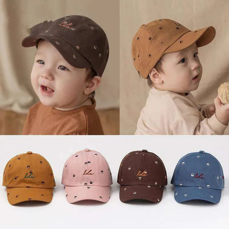 Baby Soft Cotton Caps Adjustable Baseball Caps For Boys And Girls Hip-Hop Hat - EX-STOCK CANADA