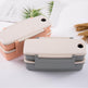 Bamboo fiber lunch box double-layered lunch box tableware set - EX-STOCK CANADA