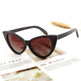 Bamboo Wood Glasses Fashion Ladies Cat Eye Polarized Sunglasses - EX-STOCK CANADA