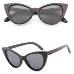 Bamboo Wood Glasses Fashion Ladies Cat Eye Polarized Sunglasses - EX-STOCK CANADA