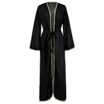 Bandage cardigan robe Arab dress - EX-STOCK CANADA