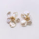 Baroque Pearl Earrings Female European And American Temperament Personality Flower Stud Earrings - EX-STOCK CANADA