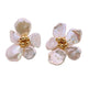 Baroque Pearl Earrings Female European And American Temperament Personality Flower Stud Earrings - EX-STOCK CANADA