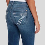 Retro Hip Lifting Stretch Bootcut Jeans Pants women