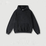 Men's Fashion Retro Velvet Hoodie Sweatshirt Pullover top