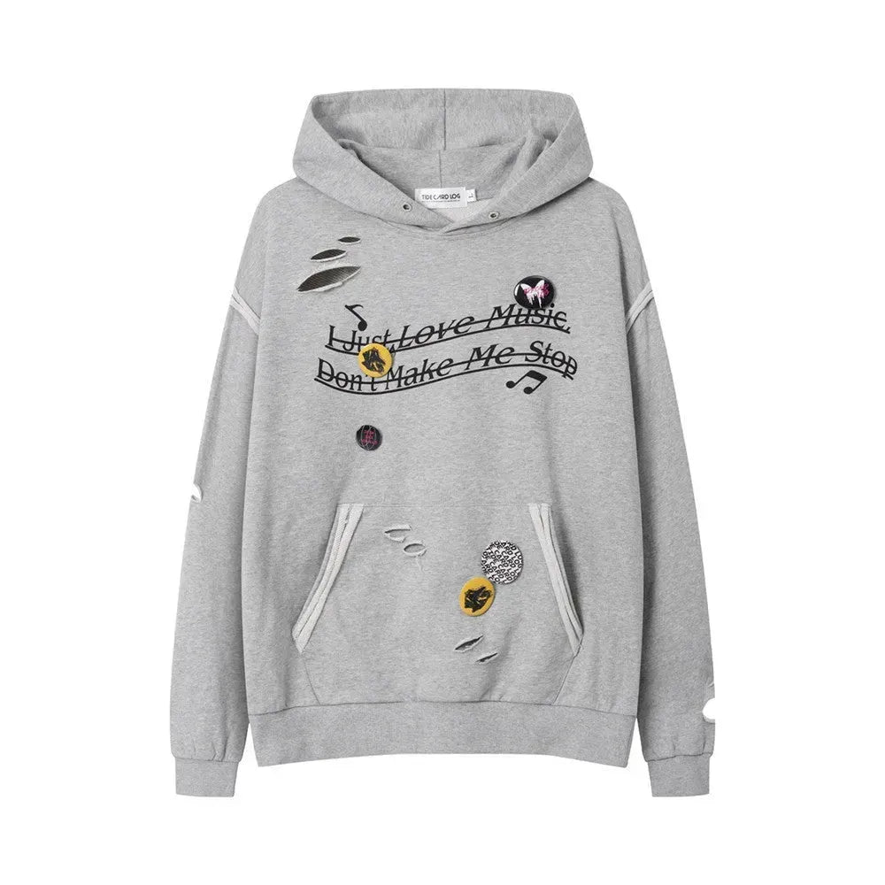 Herbst Street Fashion Hoodie Sweatshirt Pullover Unisex