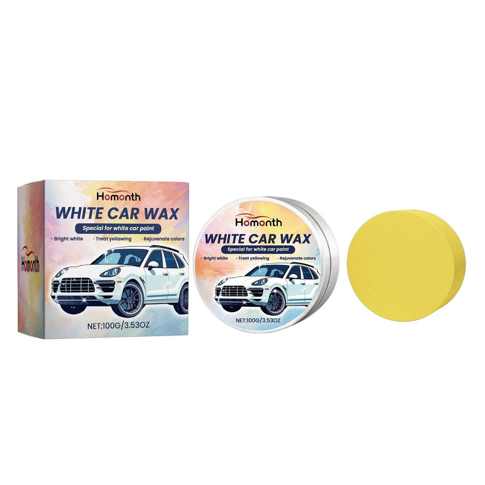 Best and Optimum Homonth White and Black Car Wax - EX-STOCK CANADA