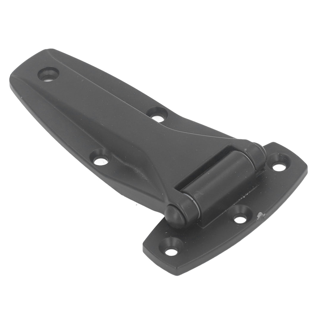 T Hinge Soft Close Tee Hinge Zinc Alloy T Strap Hinge Replacement for Toolbox Car Door Black