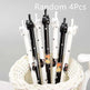 Black & White Cat Pattern Office School Supplies Gel Pen - EX-STOCK CANADA