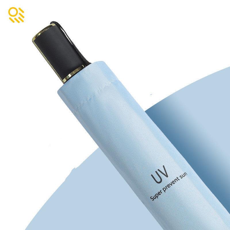 Black Gum Sunscreen Anti Ultraviolet Umbrella Advertising Umbrella Daisy Umbrella Umbrella Girl - EX-STOCK CANADA