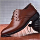 Black Shoes With Pointed Toe For Men - EX-STOCK CANADA