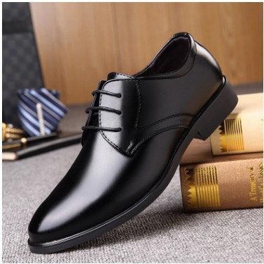 Black Shoes With Pointed Toe For Men - EX-STOCK CANADA