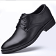 Black Shoes With Pointed Toe For Men - EX-STOCK CANADA