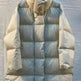 Black Silhouette Down Jacket Women Standing Collar Mid-length - EX-STOCK CANADA