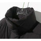 Black Silhouette Down Jacket Women Standing Collar Mid-length - EX-STOCK CANADA