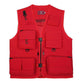 Black Vest Waistcoat Vest Men And Women With Multifunctional Tooling Style - EX-STOCK CANADA