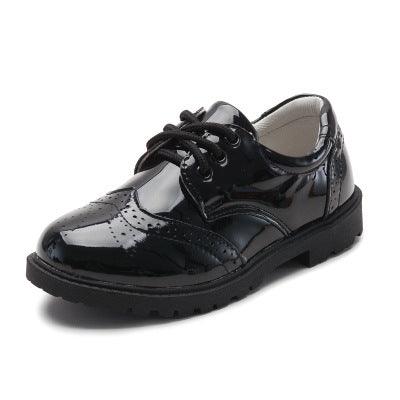 Boys' Leather Shoes, Children's Shoes, British Casual Single Shoes, Student Performance Shoes - EX-STOCK CANADA