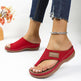 Breathable Clip Toe Sandals Summer Casual Outdoor Solid Color Slippers Fashion Beach Shoes For Women - EX-STOCK CANADA