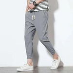 Breezy & relaxing Cotton linen men's harem pants - EX-STOCK CANADA