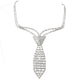 Bridal Wedding Party Rhinestone Choker Necklace for Women. - EX-STOCK CANADA