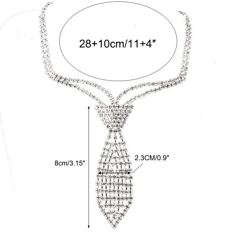 Bridal Wedding Party Rhinestone Choker Necklace for Women. - EX-STOCK CANADA