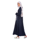 Bubble Chiffon Long Sleeve Abaya Dress for Turkey Middle Eastern Women - EX-STOCK CANADA