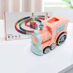 Building Blocks Train Toy Baby Car Puzzle Automatic Release - EX-STOCK CANADA