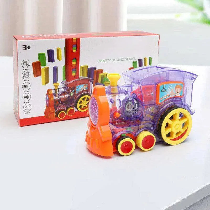 Building Blocks Train Toy Baby Car Puzzle Automatic Release - EX-STOCK CANADA