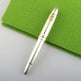 Business Office Metal Signature Signed Pearl Round Beads Neutral Ball Pen - EX-STOCK CANADA