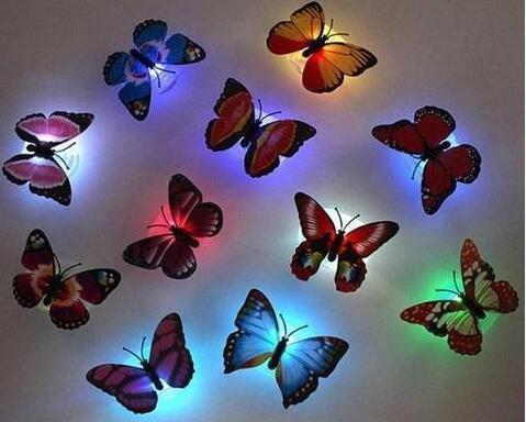 Butterfly led night light x12 - EX-STOCK CANADA