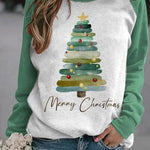 Christmas Tree 3D Digital Printing Women's Sweater