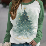 Christmas Tree 3D Digital Printing Women's Sweater