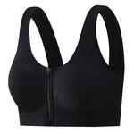 Front Zipper Sports Bra Shockproof High Strength Bra high impact sports bra