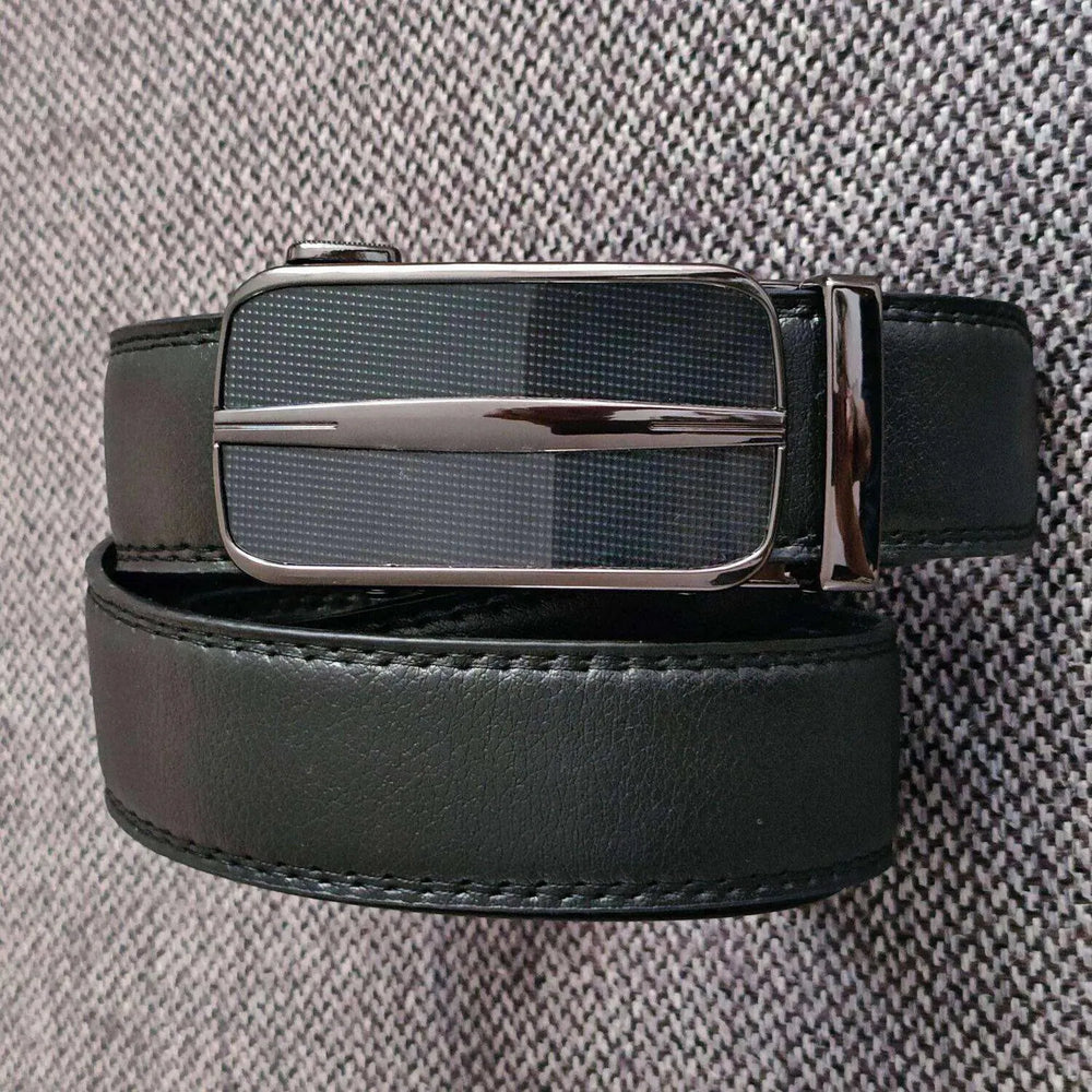 Men's Ratchet Belt Leather Mens Belt With Slide Buckle Ratchet Belts For Men USA - EX-STOCK CANADA