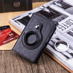 Men's Anti-theft Money clip Wallet leather Card Holder Wallet mens