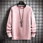 Suede Sweatshirt Men's Spring And Autumn New American Style Pullover